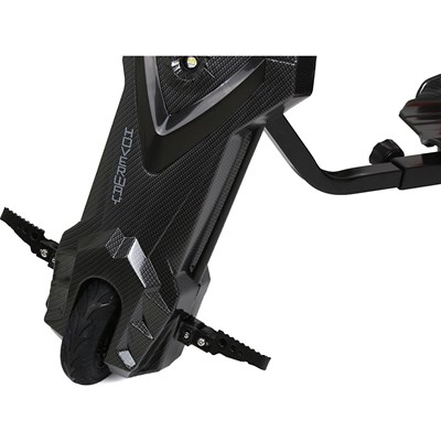 Howerway Drift Scooter Car - Siyah Karbon Fiber Tasarım