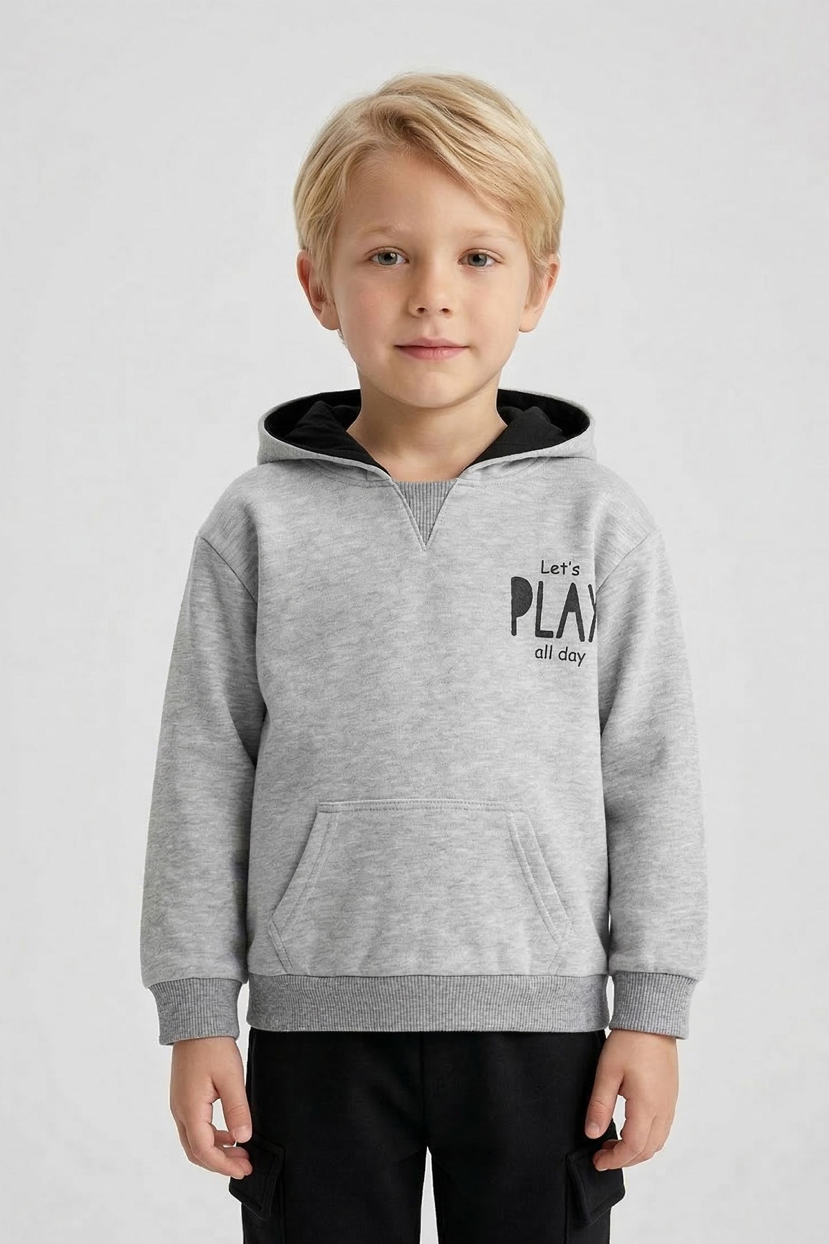 Erkek Çocuk %100 Pamuk Baskılı Sweatshirt (3-4 Yaş  5-6 yaş)