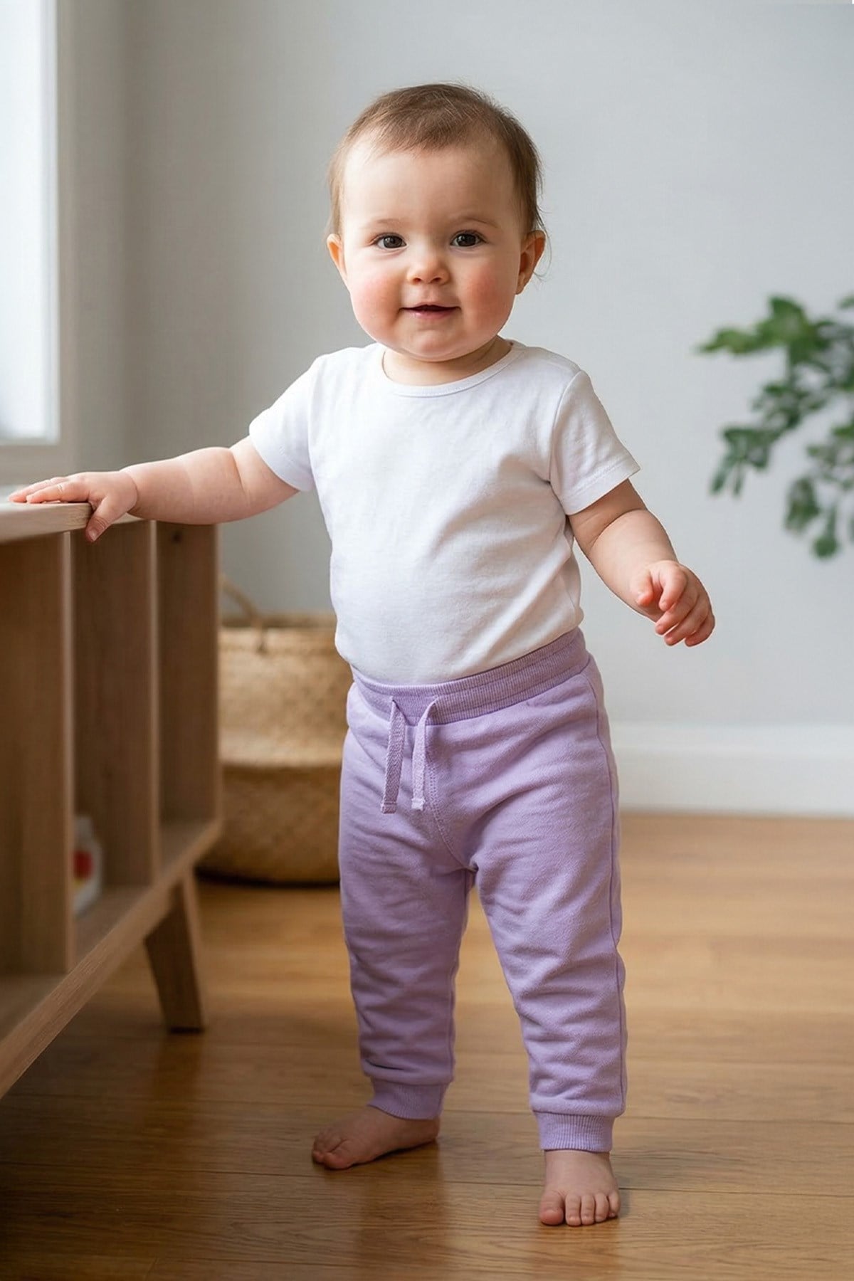 Kız Bebek Basic Eşofman Altı (9 Ay - 4 Yaş)