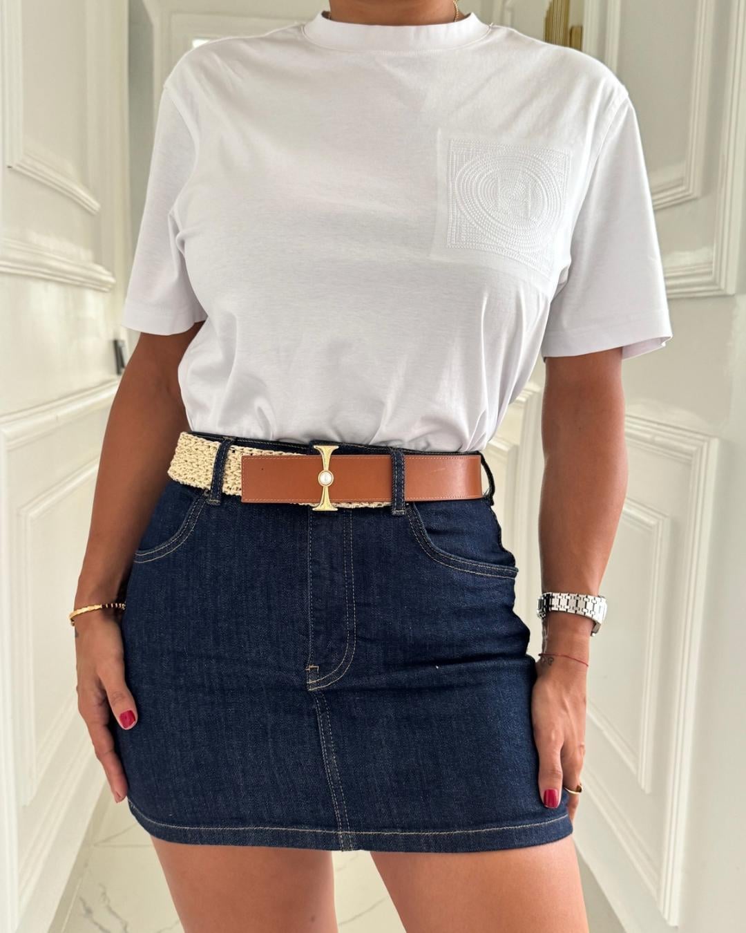 Malibu Hasır Taba Kemer