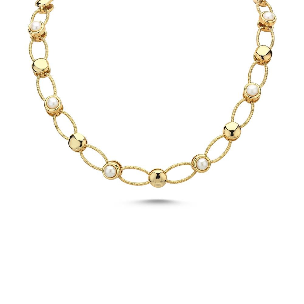 Pearlshine Zincir - Kısa Gold