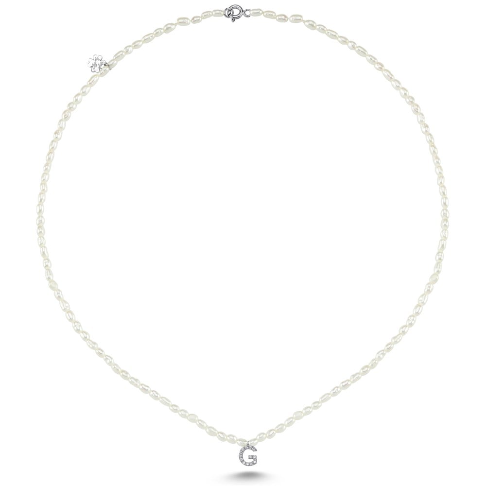 Pırlanta Harf Kolye