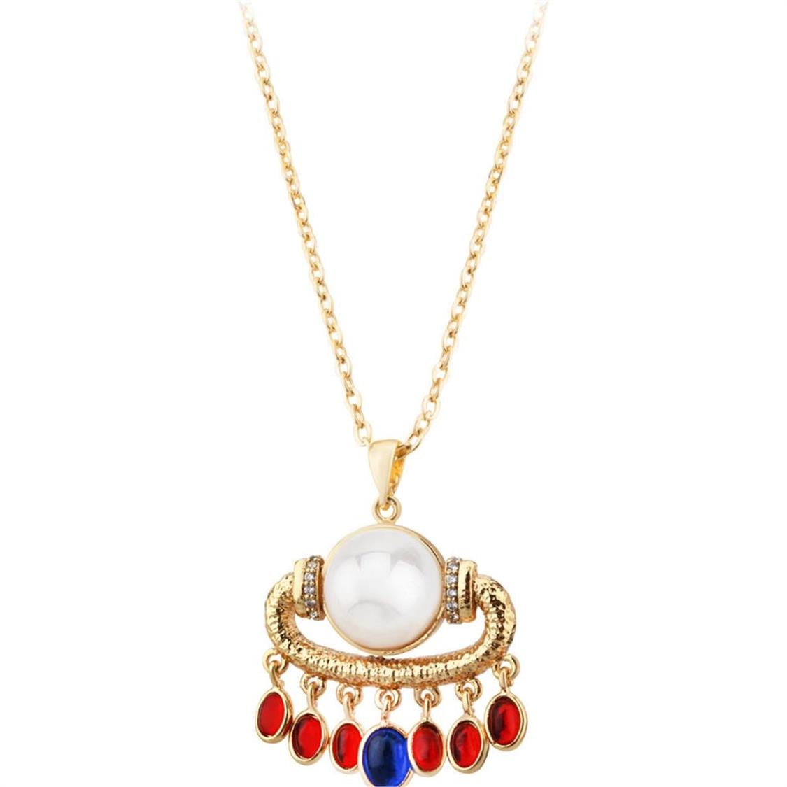 Sallantılı İnci Kolye