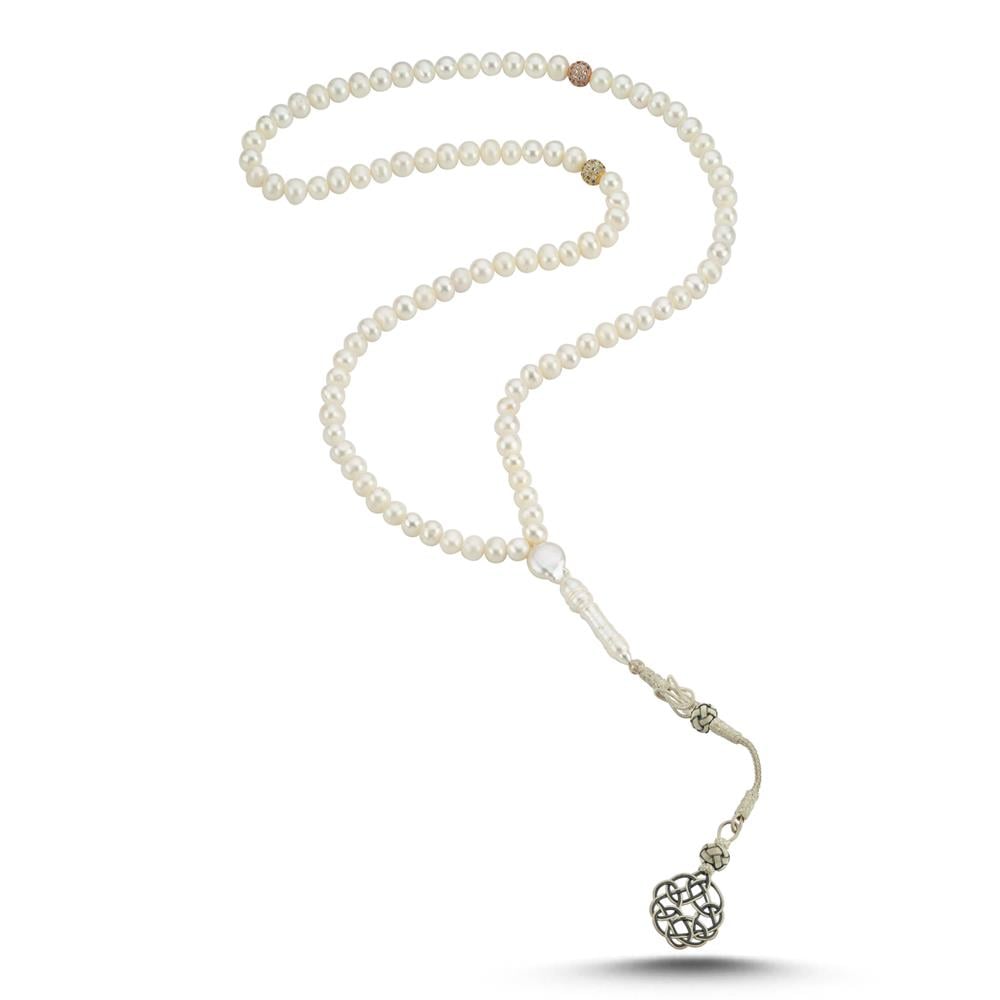 Beyaz İnci Rosary