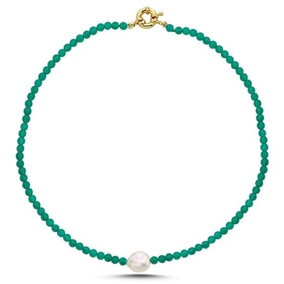 Bodrum Mini Doğal Taş Necklace