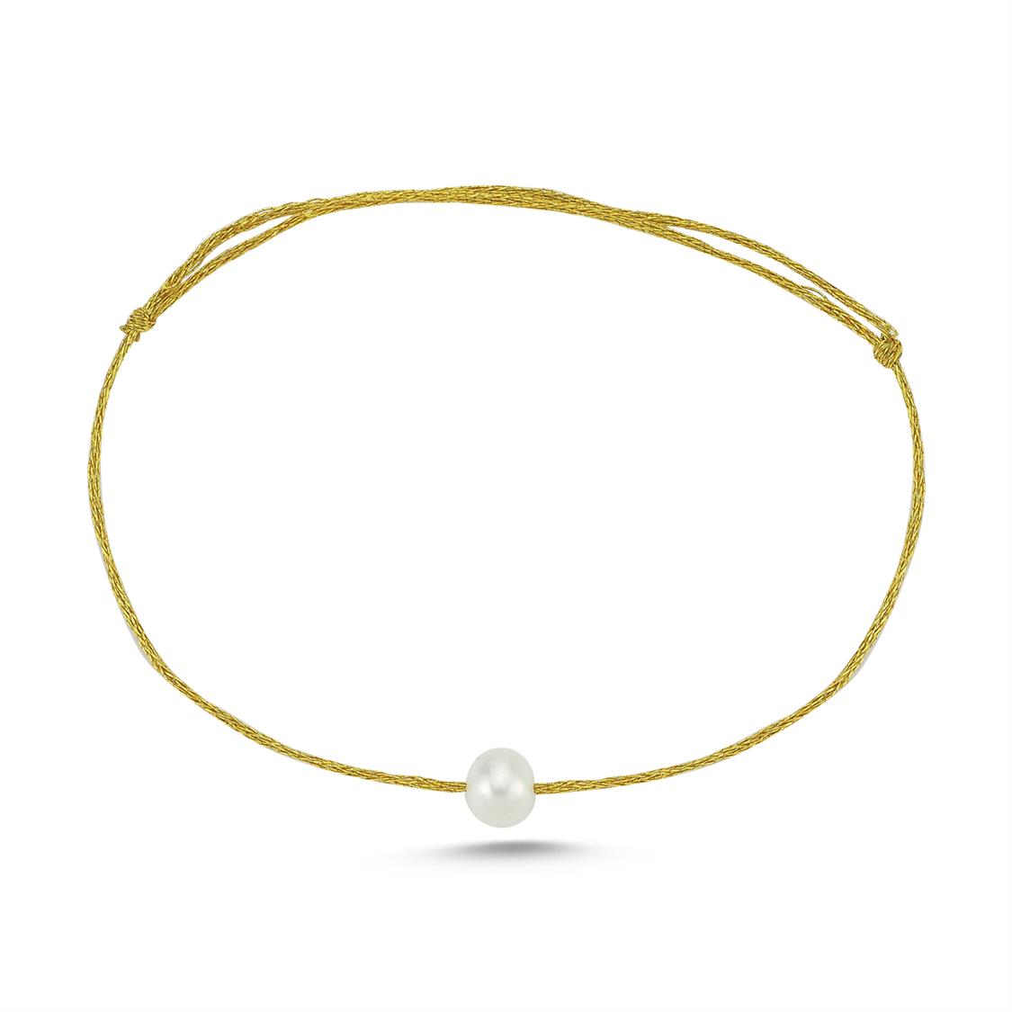 Gold Simli İp Halhal