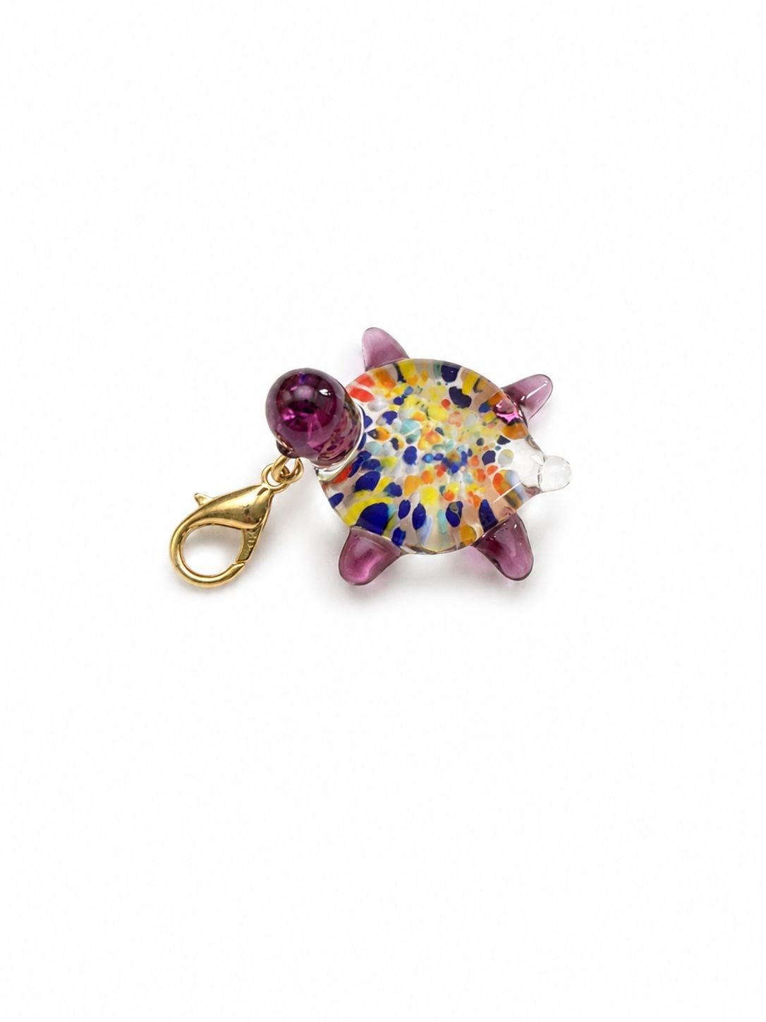 Kaplumbağa Charm - Mor