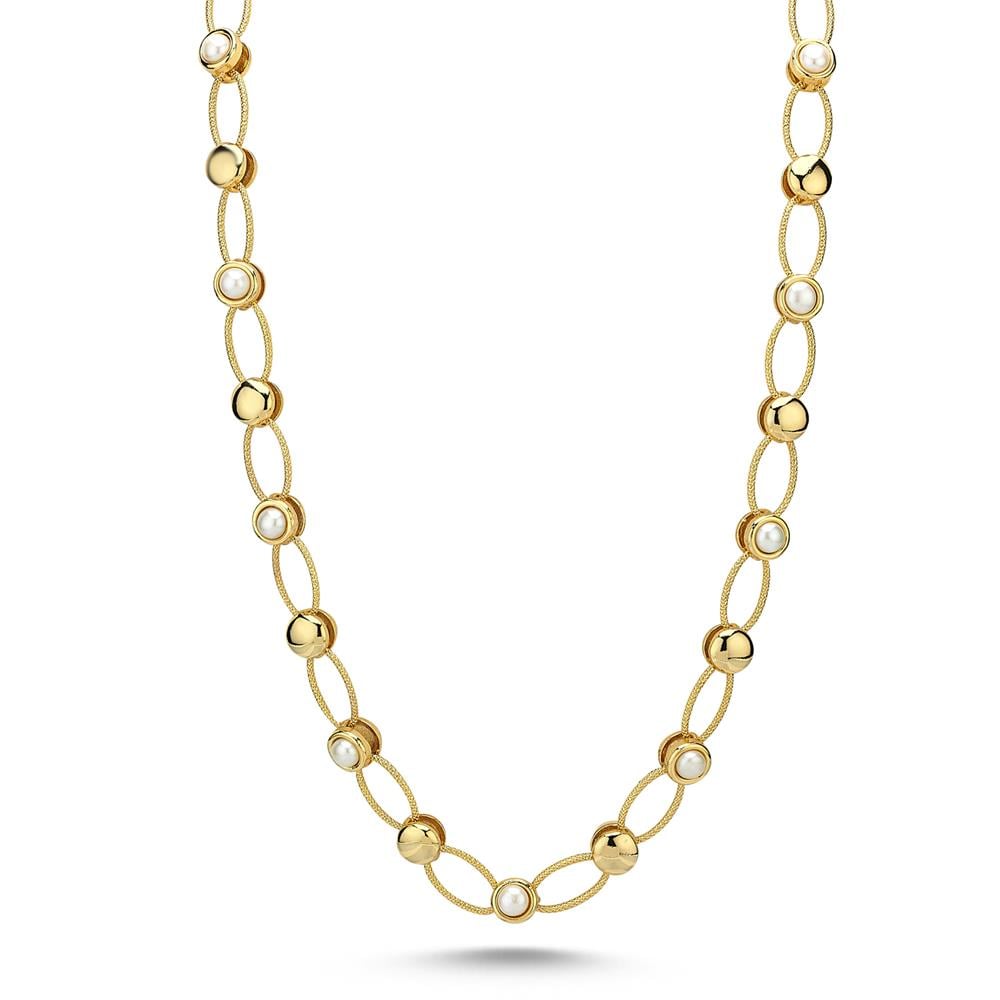 Pearlshine Zincir - Uzun Gold