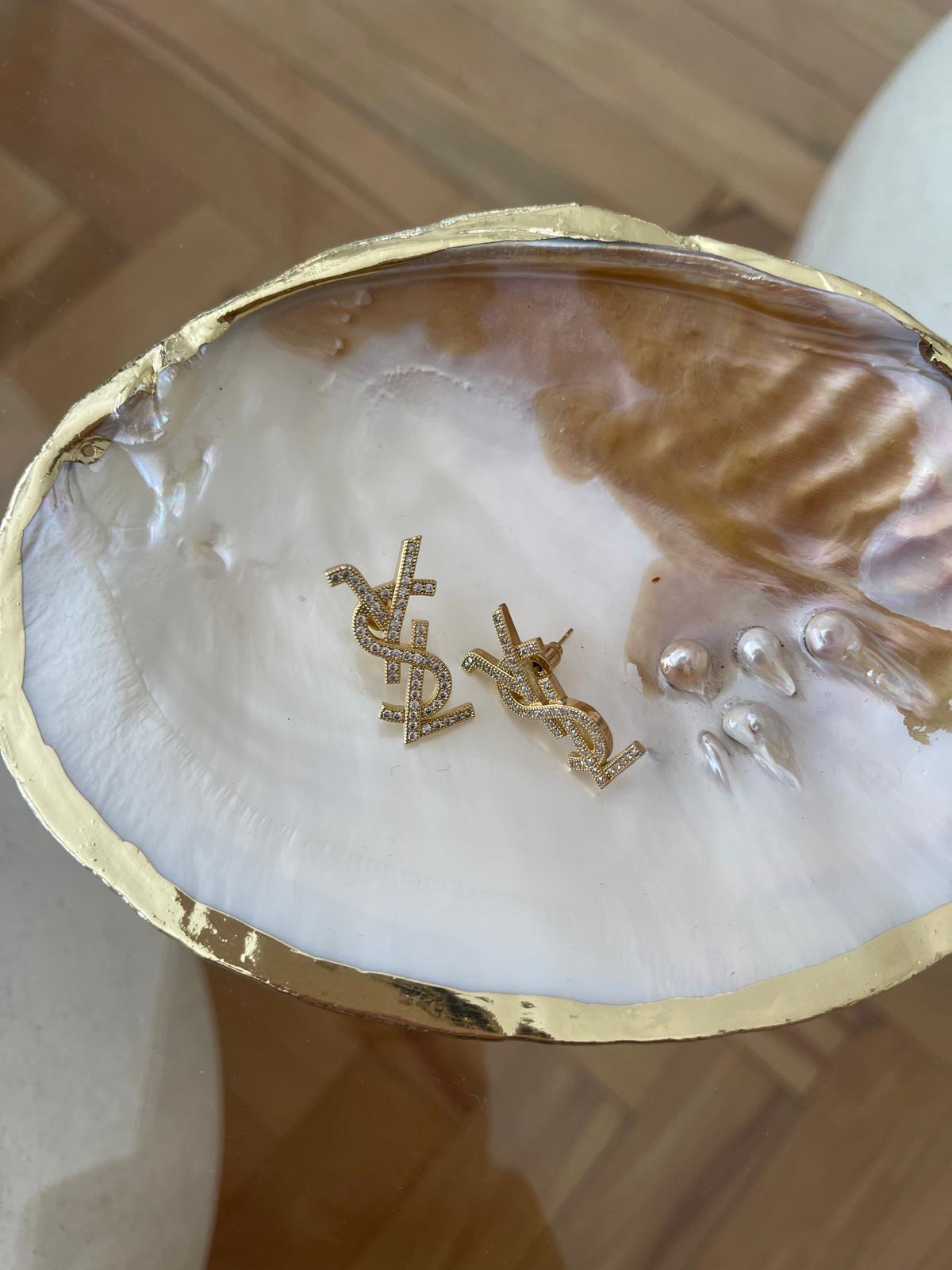 YSL TAŞLI KÜPE