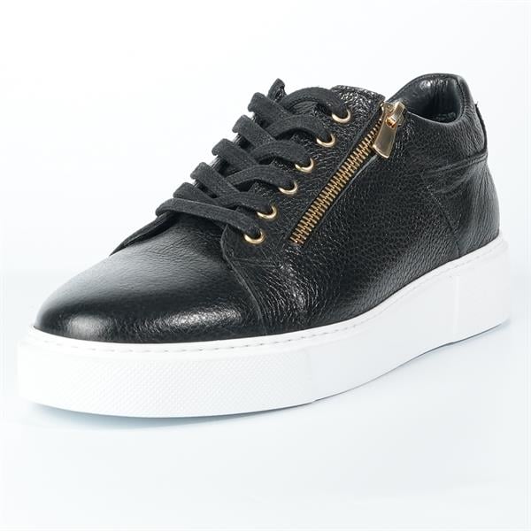 Lincoln Model Hakiki Deri Erkek Siyah Sneaker 