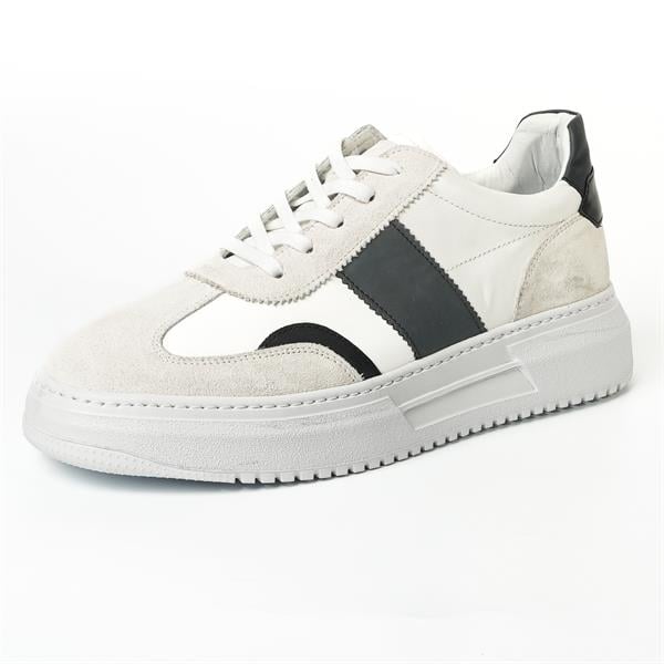 Missouri Model Hakiki Deri El Yapımı Erkek Beyaz Casual Ayakkabı