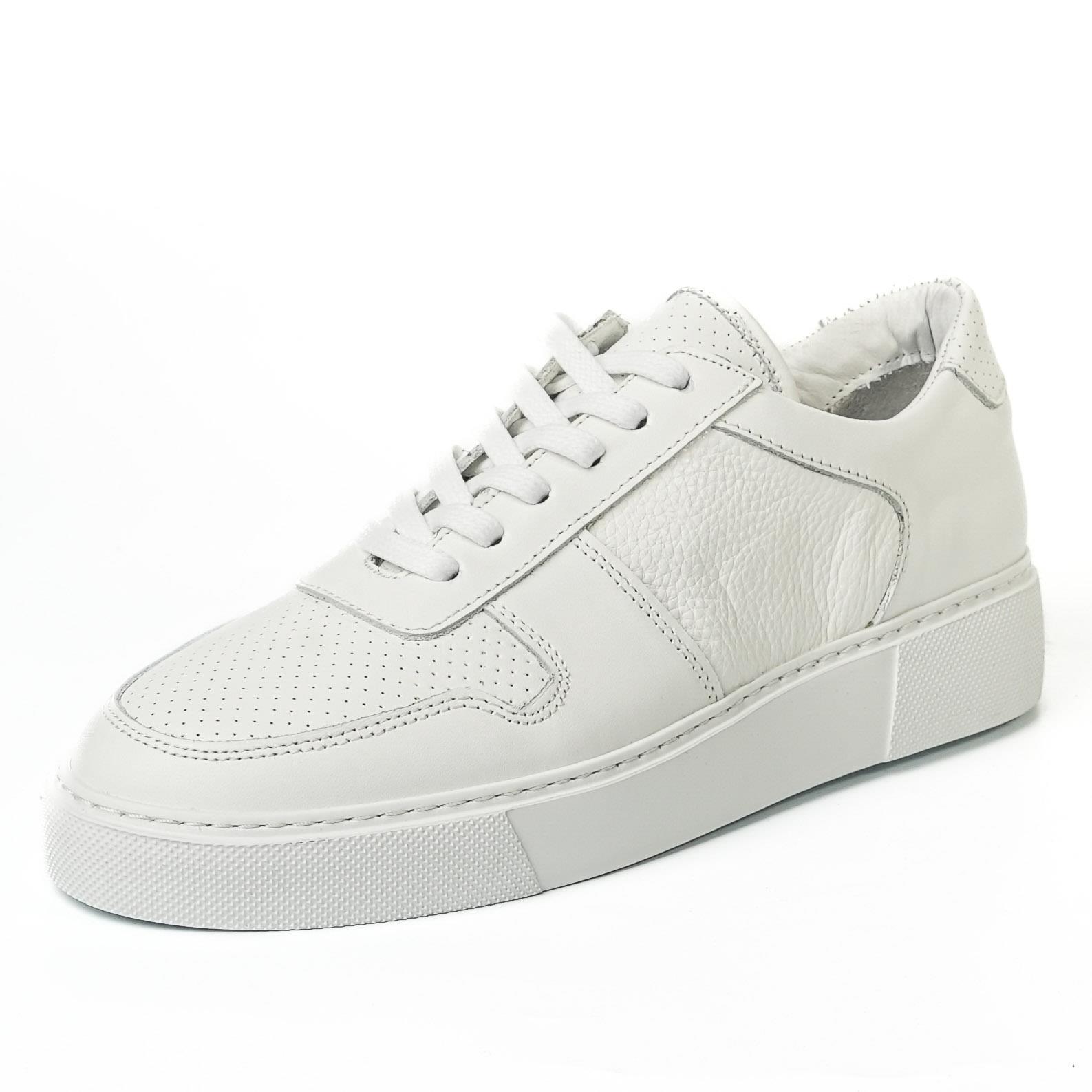 Achilles Model Hakiki Deri Erkek Beyaz Sneaker