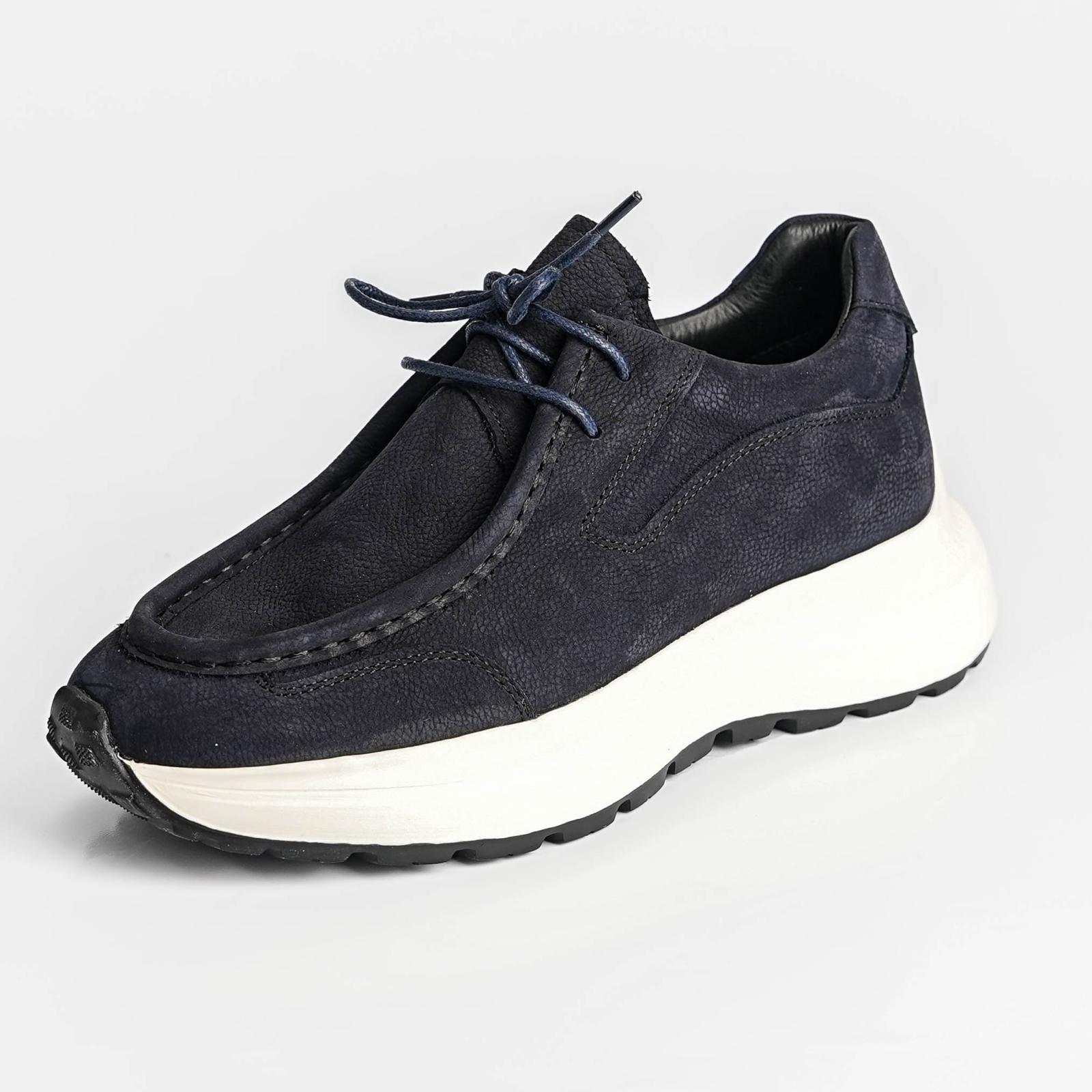 Juno Model Hakiki Deri El Yapımı Erkek Laci Casual Ayakkabı