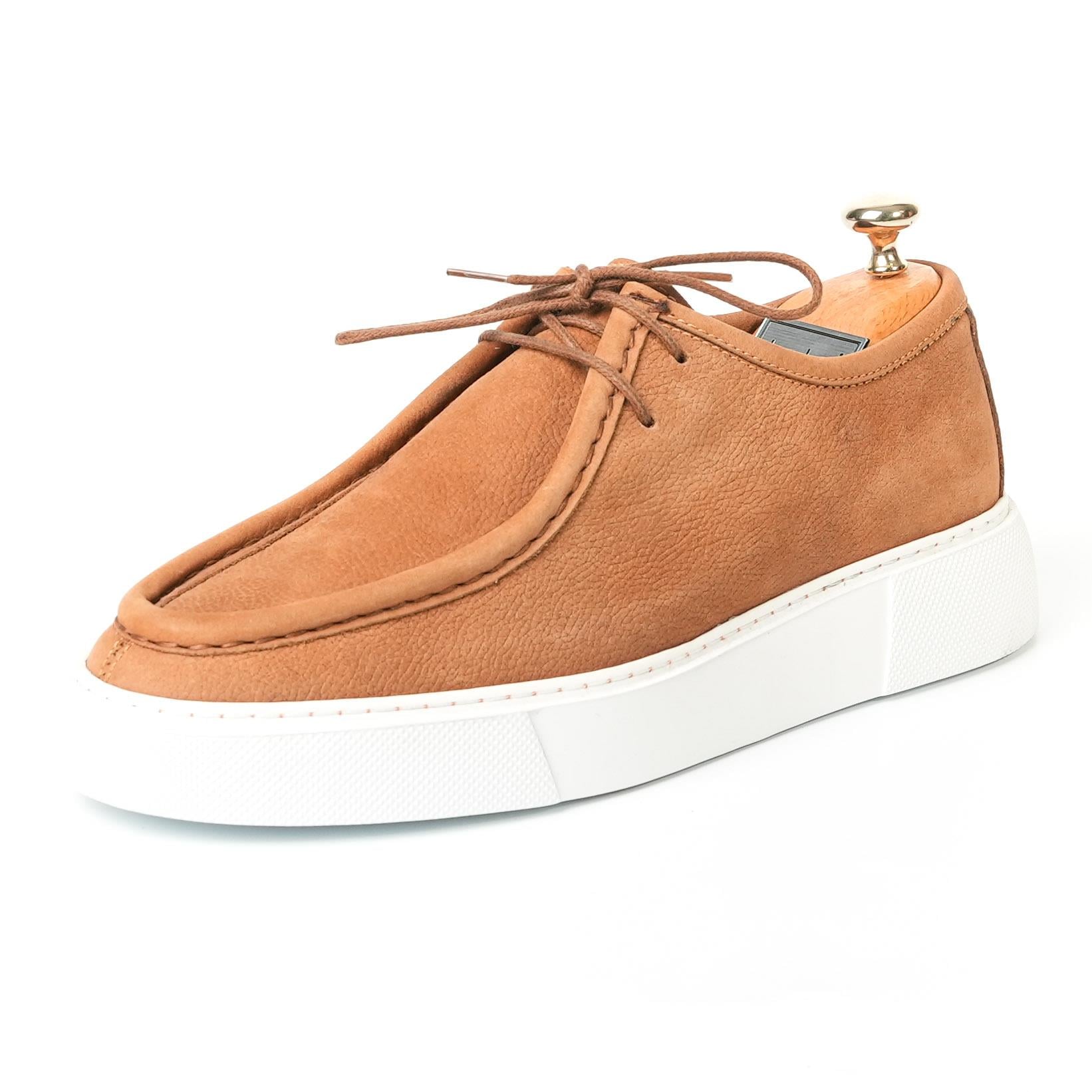 Sisley Model Hakiki Deri Erkek Taba Casual Ayakkabı