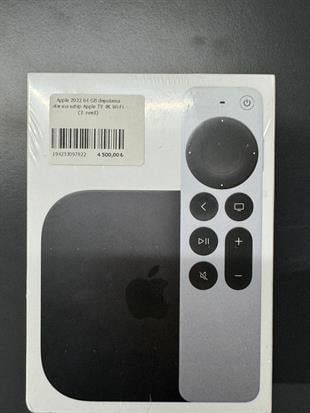 Apple 2022 64 GB depolama alanına sahip Apple TV 4K Wi-Fi (3. nesil)