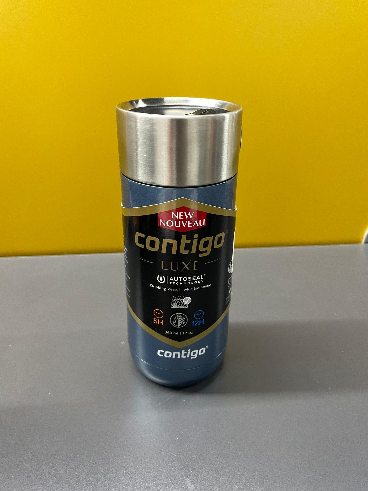 Contigo Luxe Autoseal Termos Bardak 360 ml, Mavi