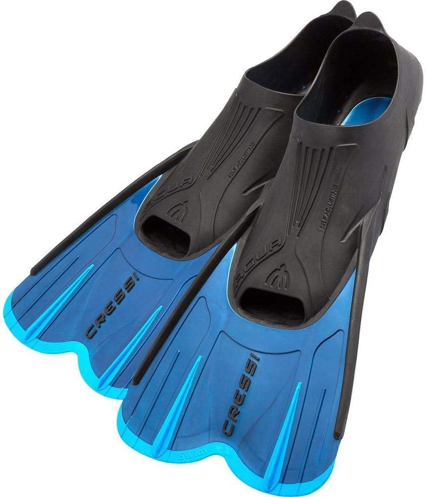 Cressi Agua Short Palet Havuz Yüzücü Paleti Palet Siyah/Mavi 45-46