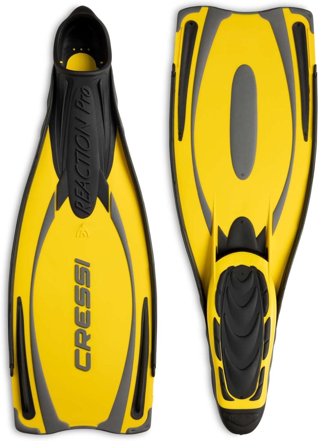 Cressi Yetişkin Reaction pro Palet Sarı Siyah 40-41