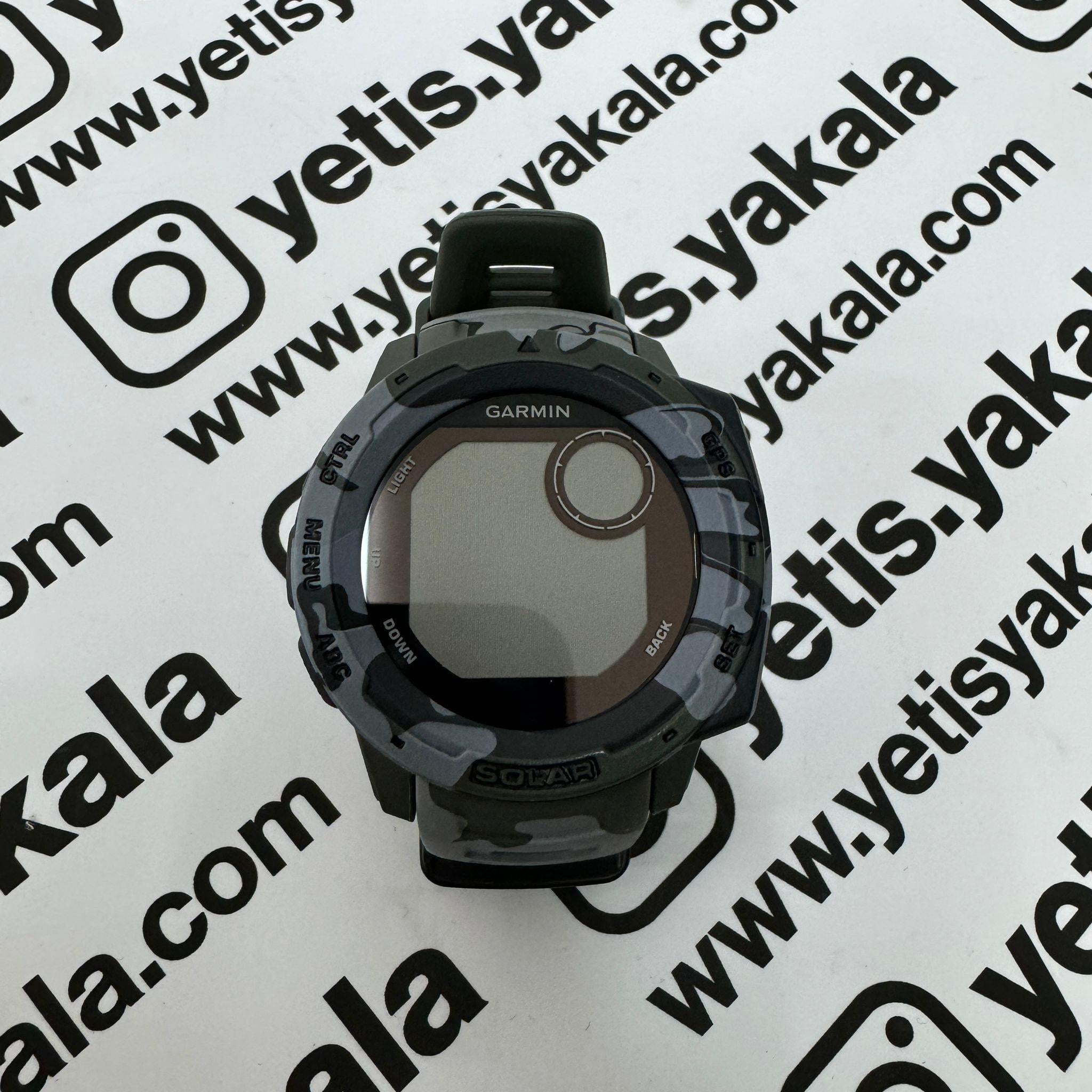 Garmin Instinct Solar 010-02293-06 Akıllı Saat,Yosun (Teşhir & Outlet)