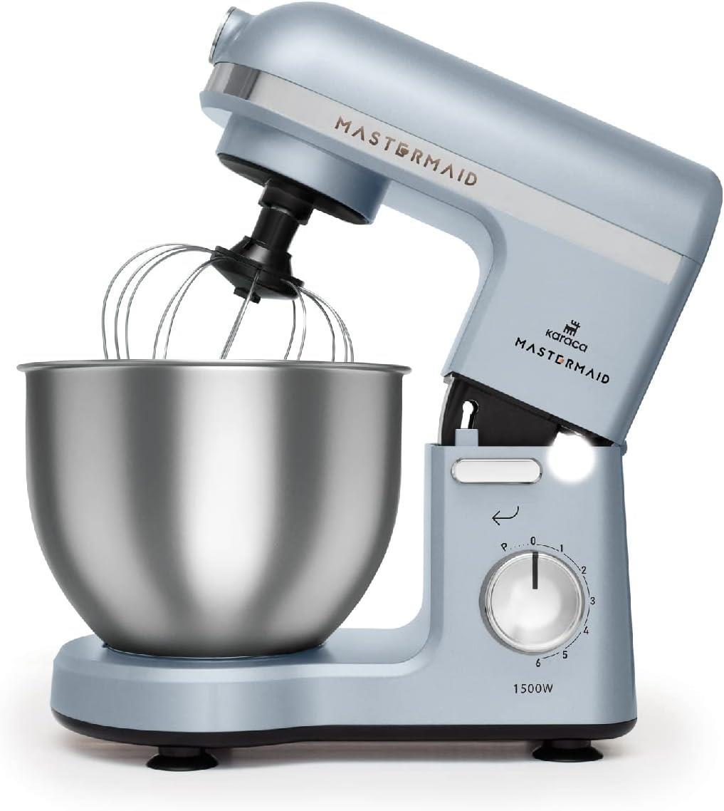 Karaca Mastermaid Chef Stand Mikser Foggy Blue 1500W 5 Lt (T)