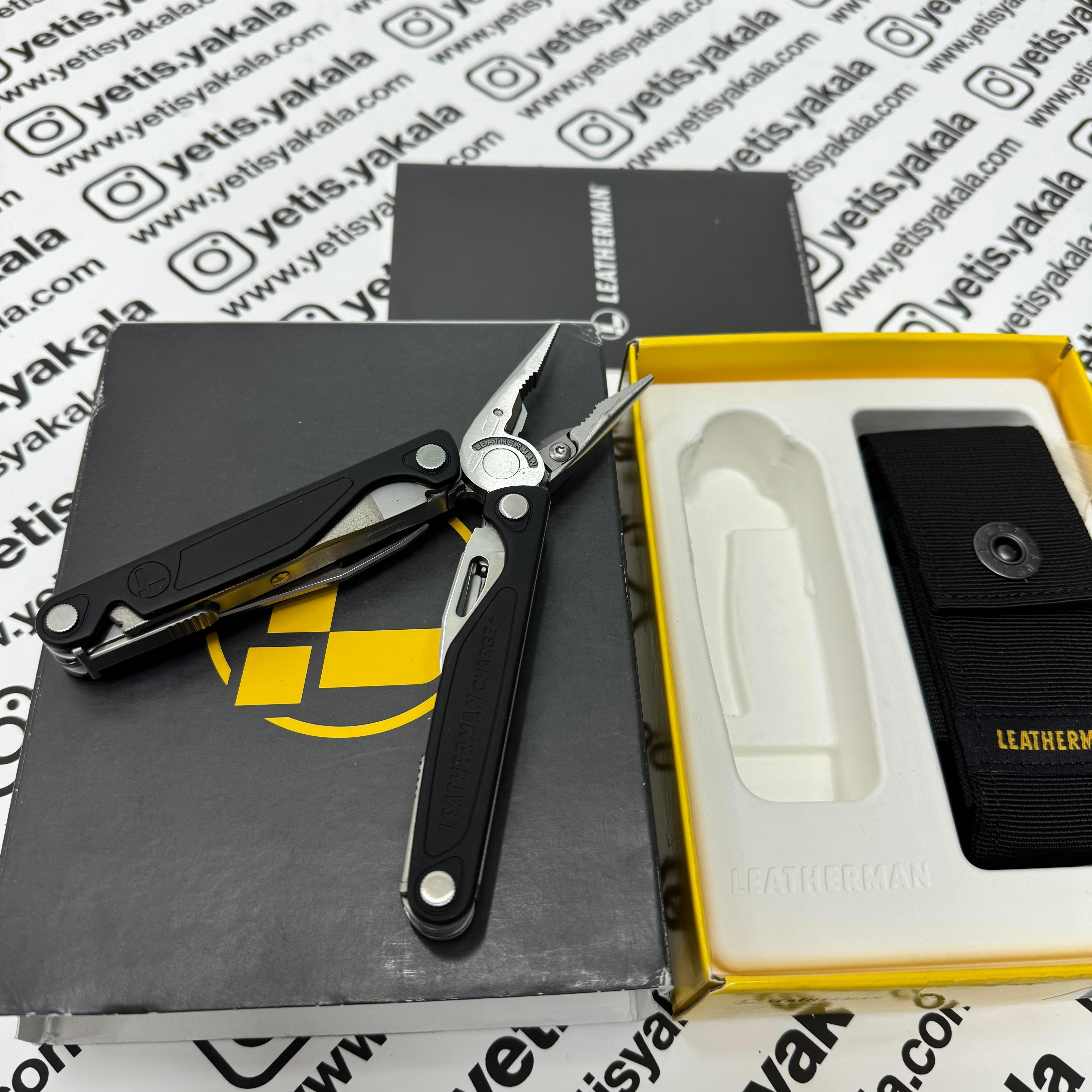 Leatherman Charge Plus Multitool - Siyah-Metalik (Teşhir&Outlet)
