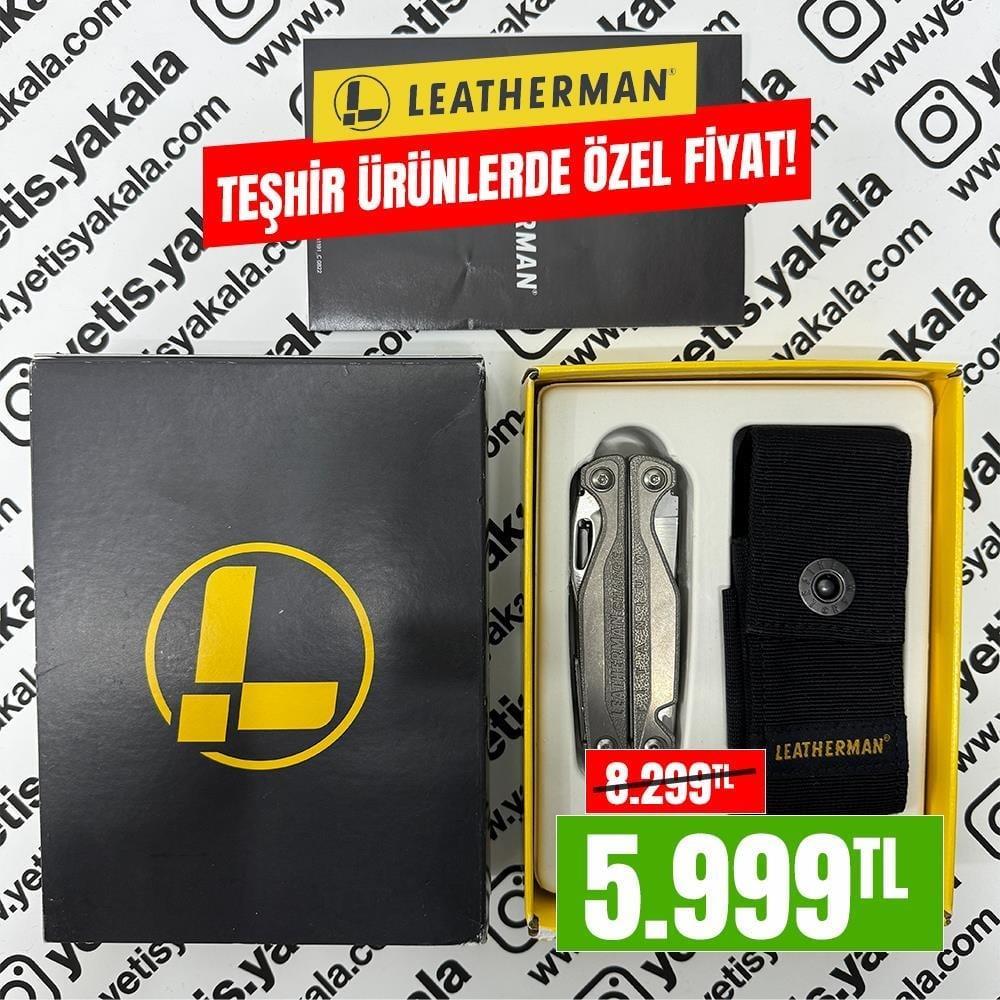 Leatherman Charge Plus TTI Multitool - Metalik (Teşhir&Outlet)
