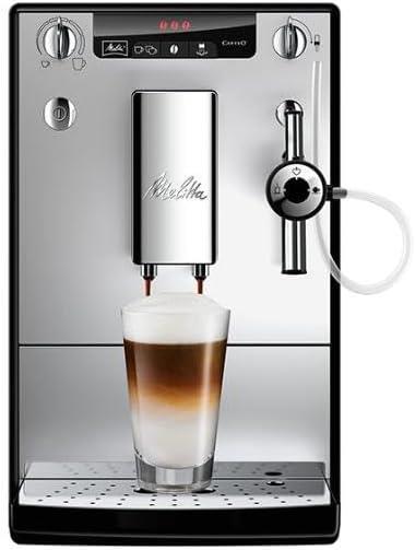 Melitta Caffeo Solo & Perfect Milk E957-203, Otomatik Cappucinatore Süt Sistemli Tam Otomatik Kahve Makinesi,1.2 L Kapasite, 1400W, Gümüş Gri (T)
