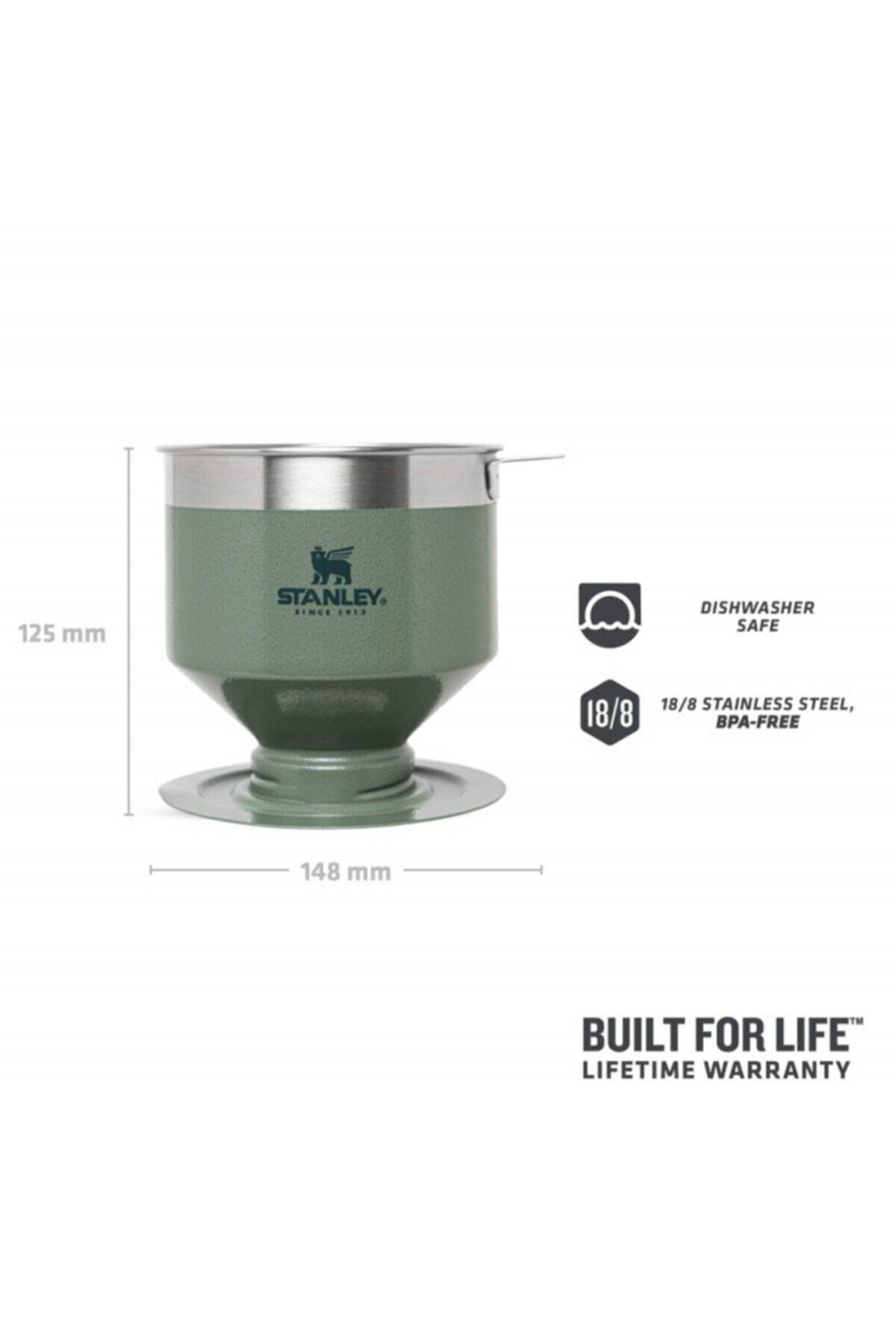 Stanley Klasik Brew Pour Over Paslanmaz Çelik Kahve Demleyici Yeşil
