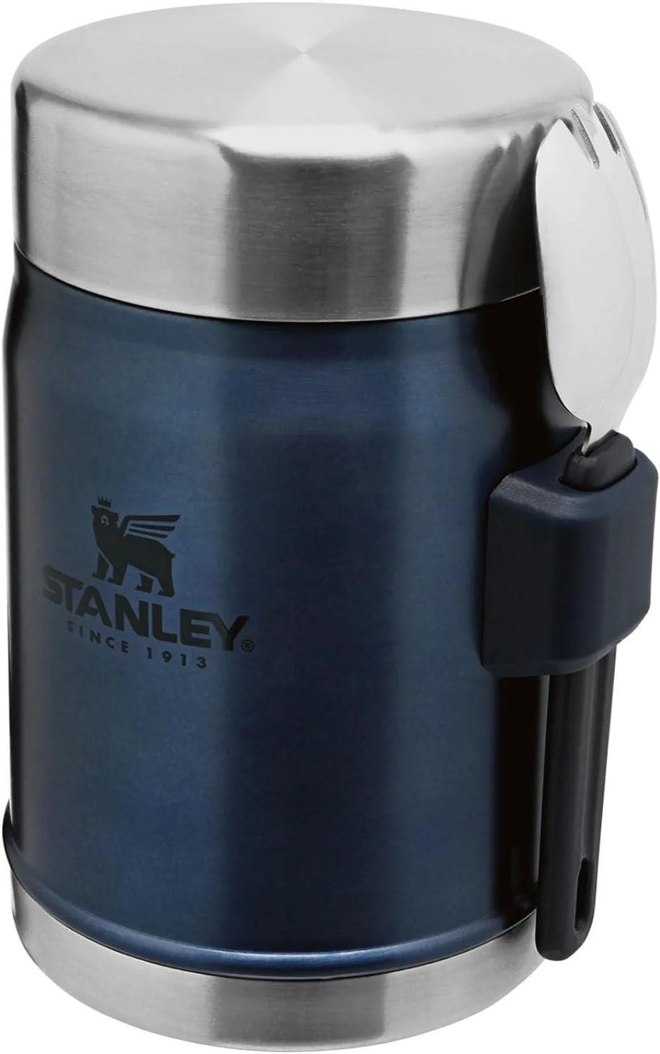Stanley Klasik Paslanmaz Çelik Yemek Termosu Kaşıklı 0.40 Lt Lacivert
