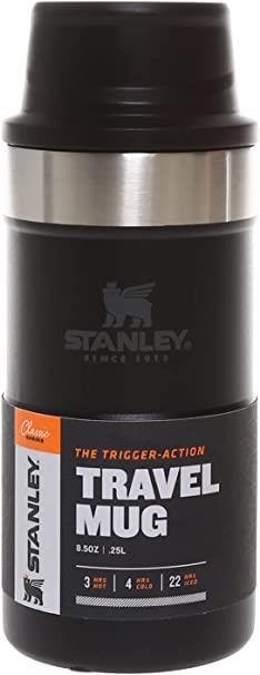 Stanley Klasik Trigger-Action Termos Bardak 0.25 Lt Siyah