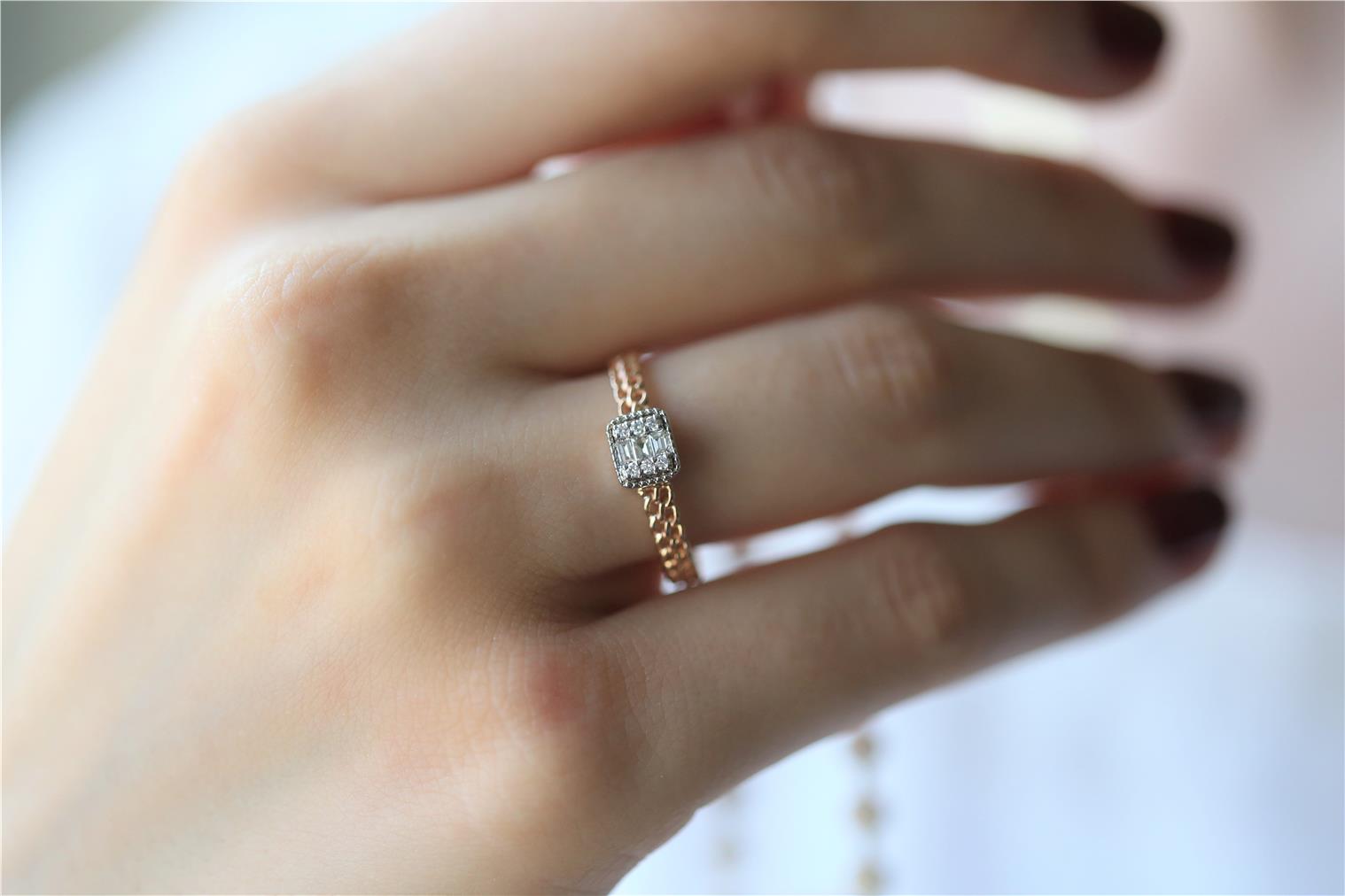 0,10 Karat Pırlanta Yüzük