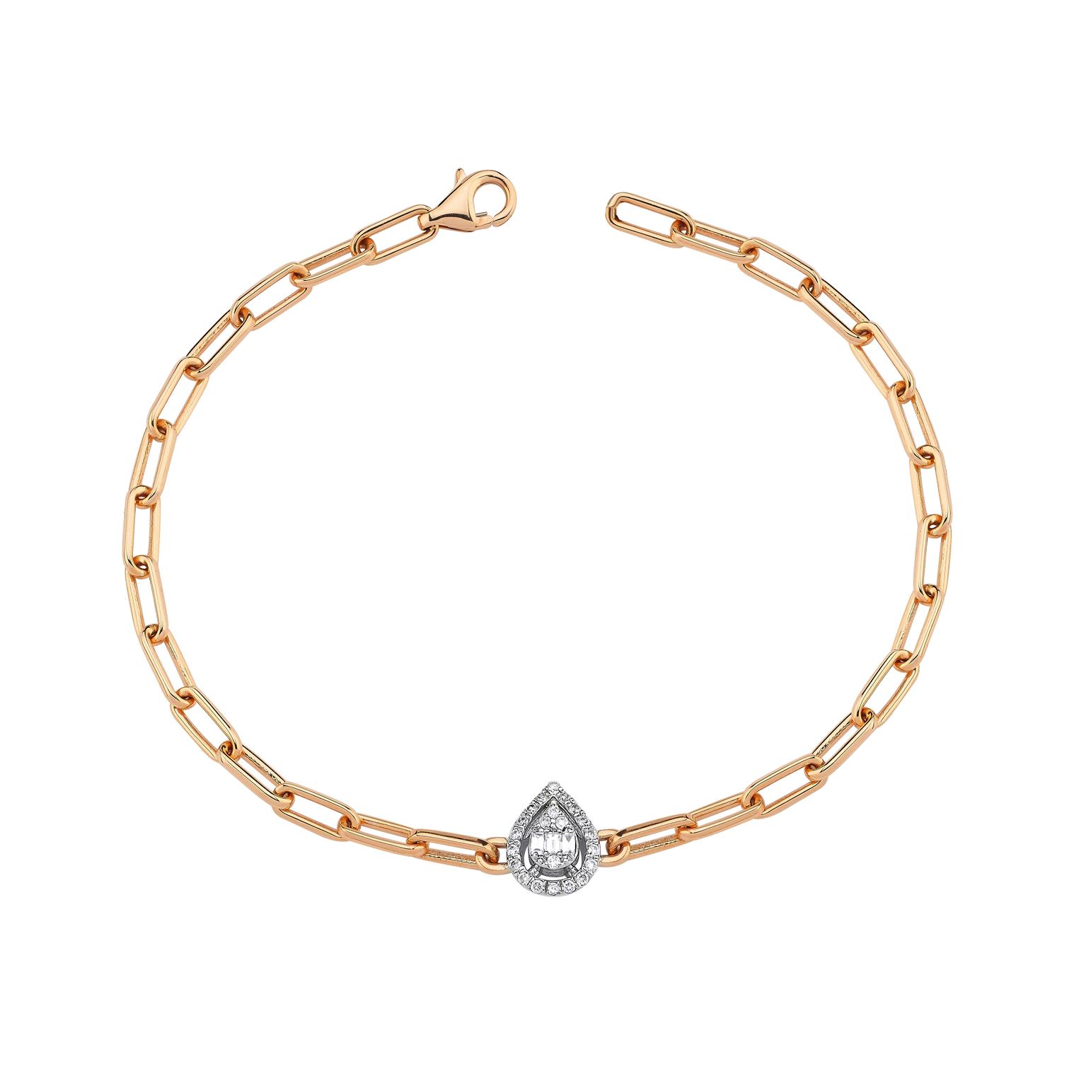 0,15 Karat Baget Pırlanta Bileklik