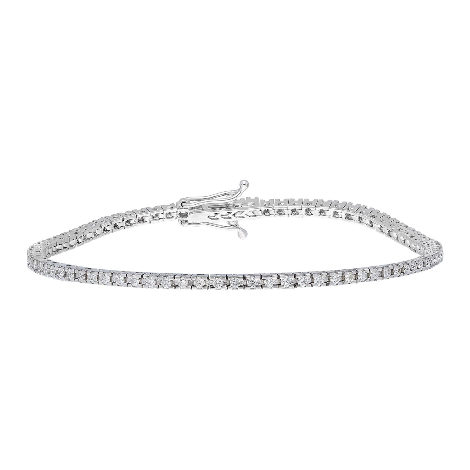 1,00 Karat Suyolu Pırlanta Bileklik