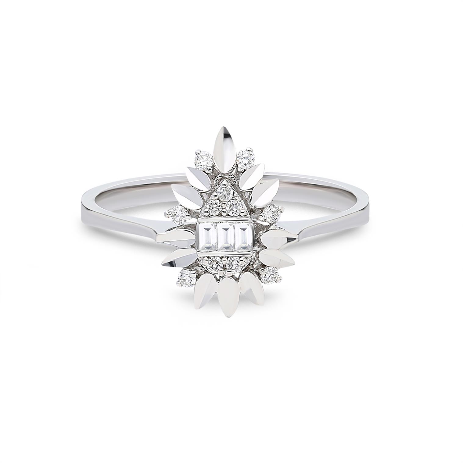 0,14 Karat Pırlanta Yüzük