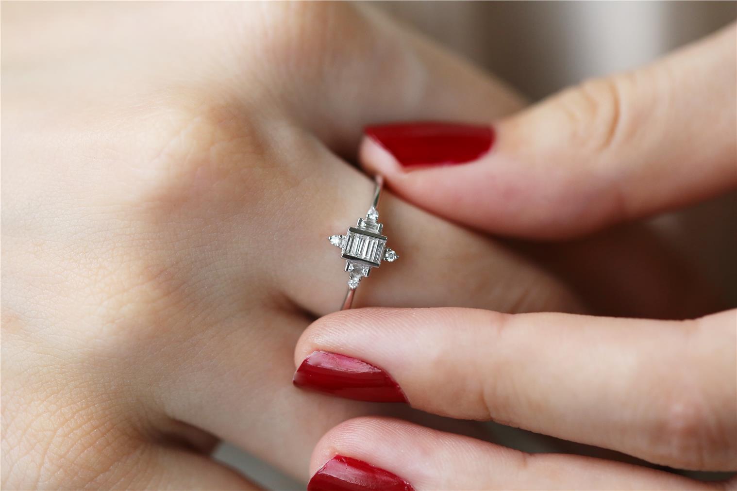 0,20 Karat Pırlanta Yüzük