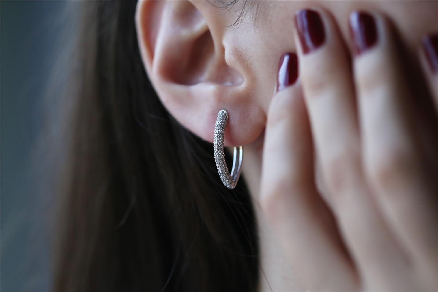 1,20 Karat Pırlanta Küpe