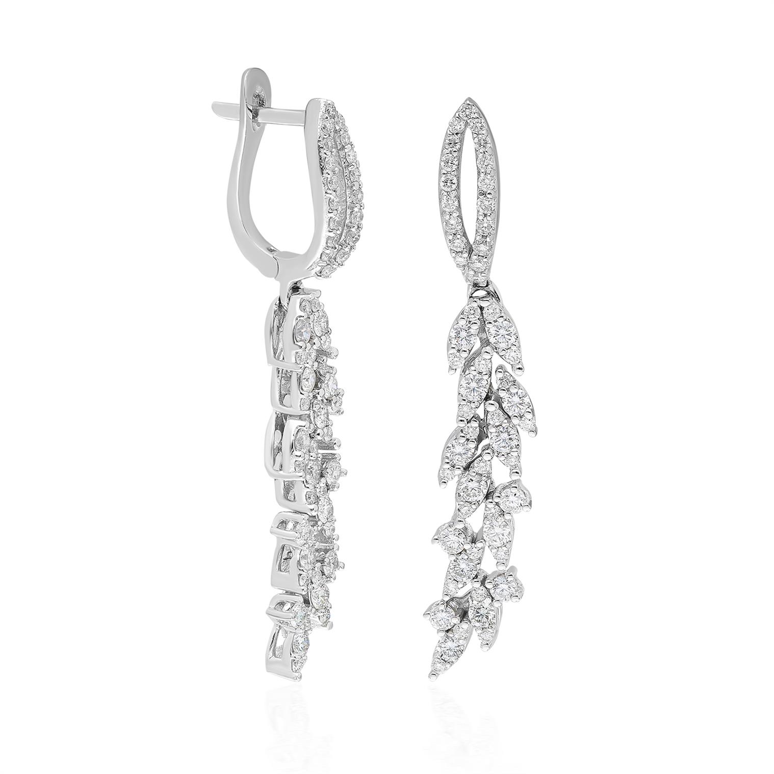 1,23 Karat Pırlanta Küpe