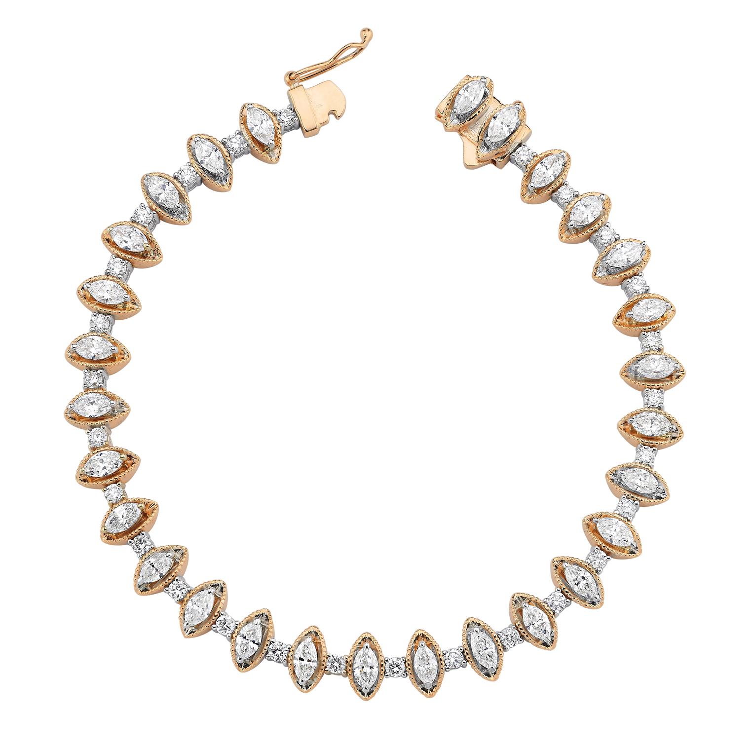 4,84 Karat Pırlanta Bileklik