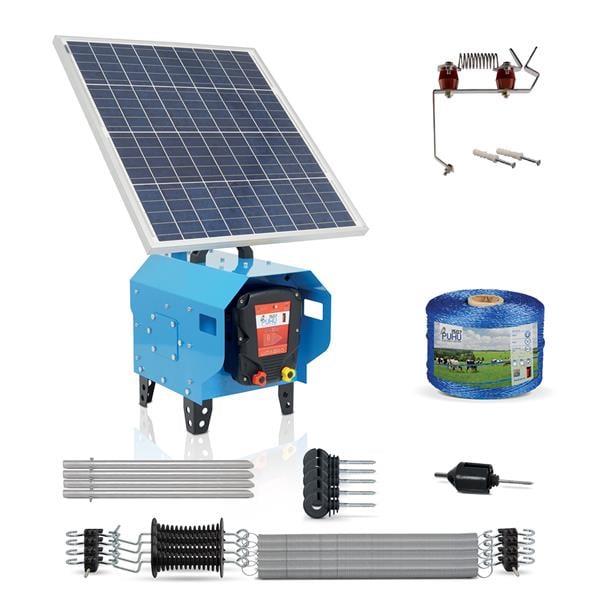 Puhu Compact Model Kuruluma Hazır Elektrikli Çit Sistemi (10 Dönümlük) (8 Joule)