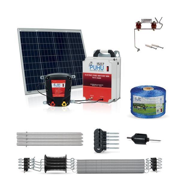 Puhu Ecos Eko Model Kuruluma Hazır Elektrikli Çit Sistemi (10 Dönümlük) (8 Joule)