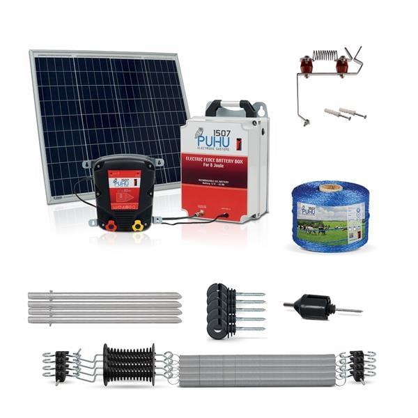 Puhu Ecos Eko Model Kuruluma Hazır Elektrikli Çit Sistemi (20 Dönümlük) (8 Joule)