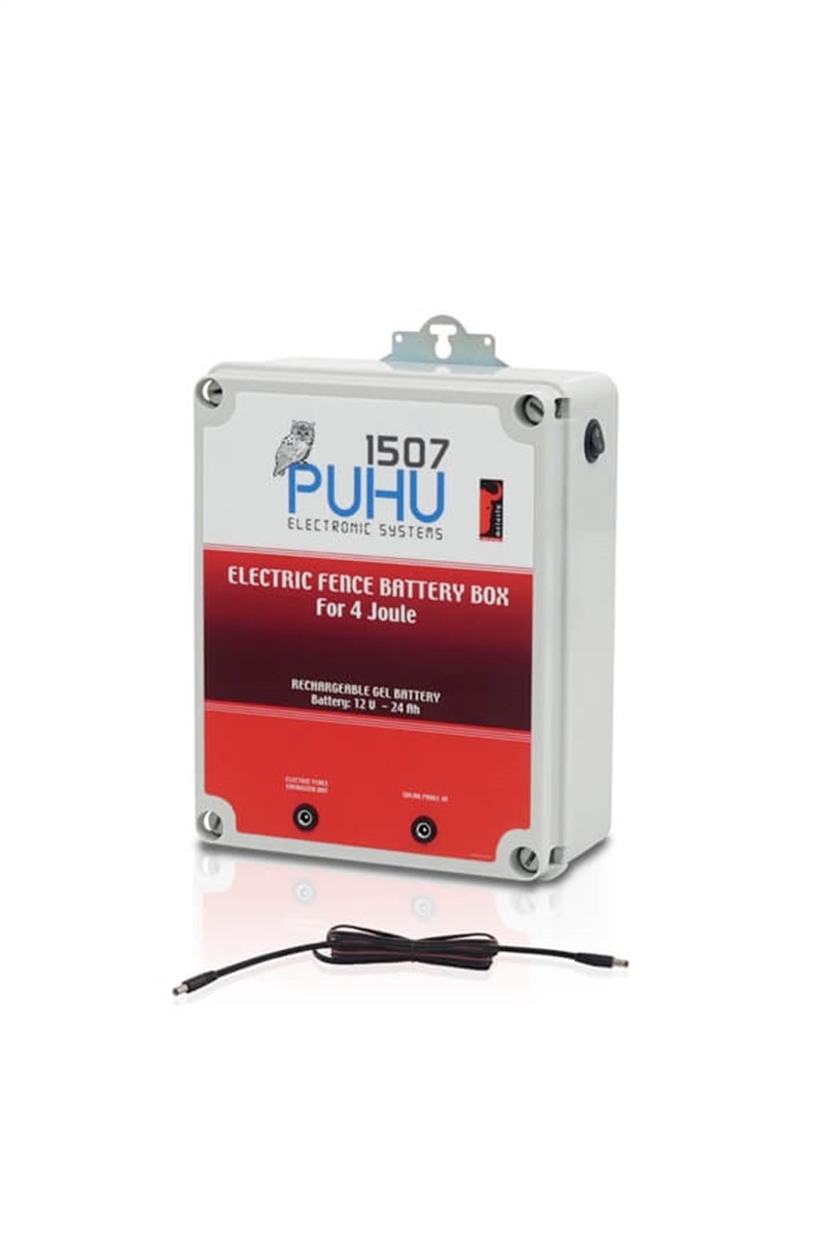 Puhu-Ecos Elektrikli Çit Cihazı Aküsü (12V/24AH) (Jel Akü)