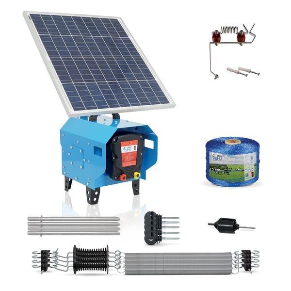 Puhu Compact Model Kuruluma Hazır Elektrikli Çit Sistemi (100 Dönümlük) (8 Joule)