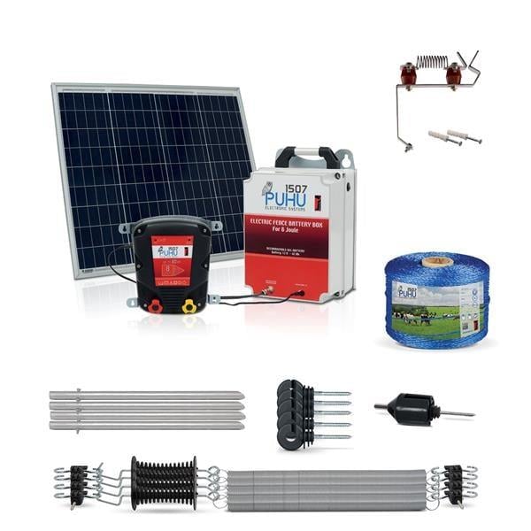 Puhu Ecos Eko Model Kuruluma Hazır Elektrikli Çit Sistemi (10 Dönümlük) (8 Joule)
