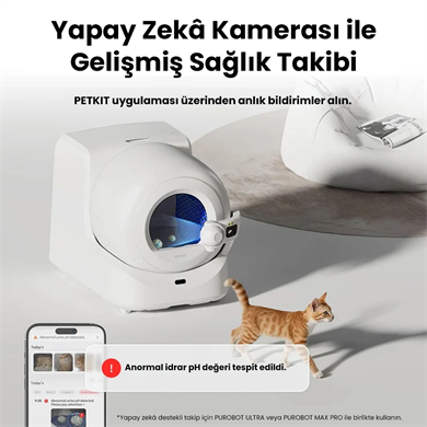 Petkit İdrar Takipli Kedi Kumu