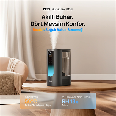 DREO 813S Akıllı Ultrasonik Hava Nemlendirici