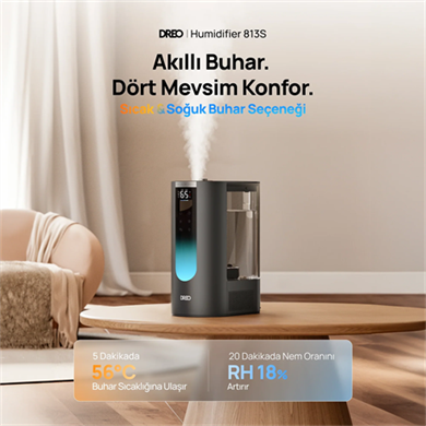 DREO 813S Akıllı Ultrasonik Hava Nemlendirici (Outlet)