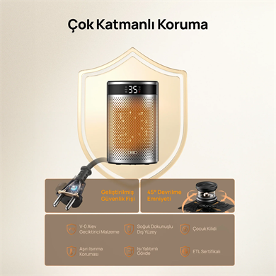DREO Atom 416 Akıllı Elektrikli Isıtıcı
