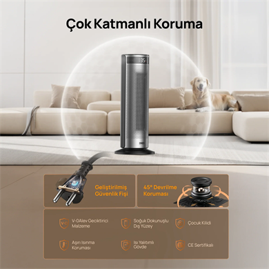 DREO Solaris 628 Akıllı Elektrikli Isıtıcı