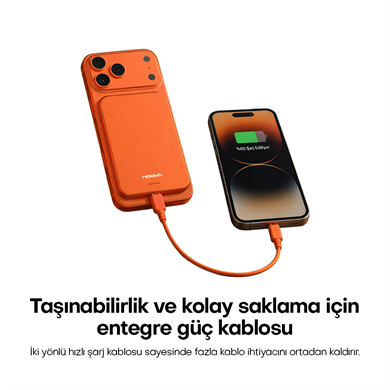 Hooma Magpulse 3 Slim 3000 mAh Powerbank Siyah